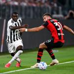 Juventus marca nos acréscimos e empata com Milan pelo Italiano