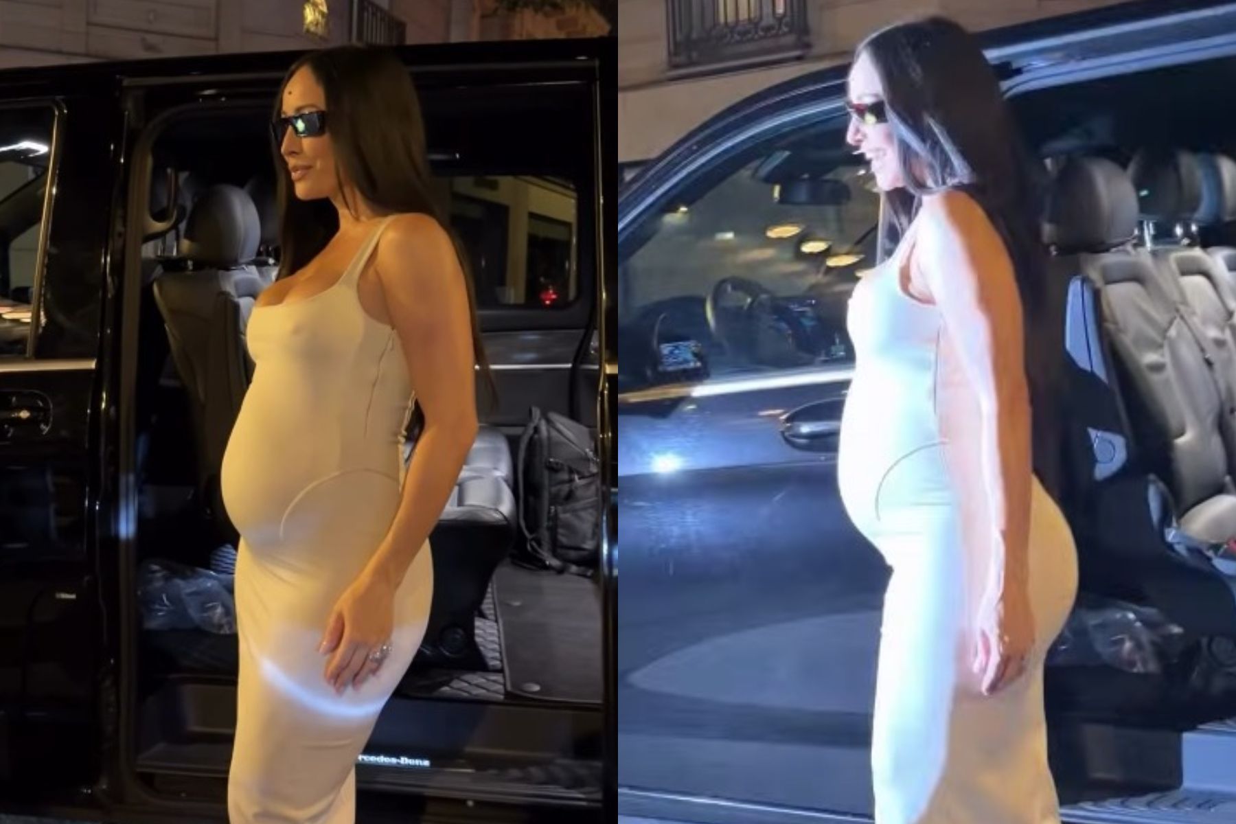 Grávida, Sabrina Sato exibe barrigão e chama atenção em Paris
