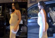 Grávida, Sabrina Sato exibe barrigão e chama atenção em Paris