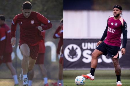Guido Carrillo e Memphis Depay são as esperanças de gol em Estudiantes x Corinthians