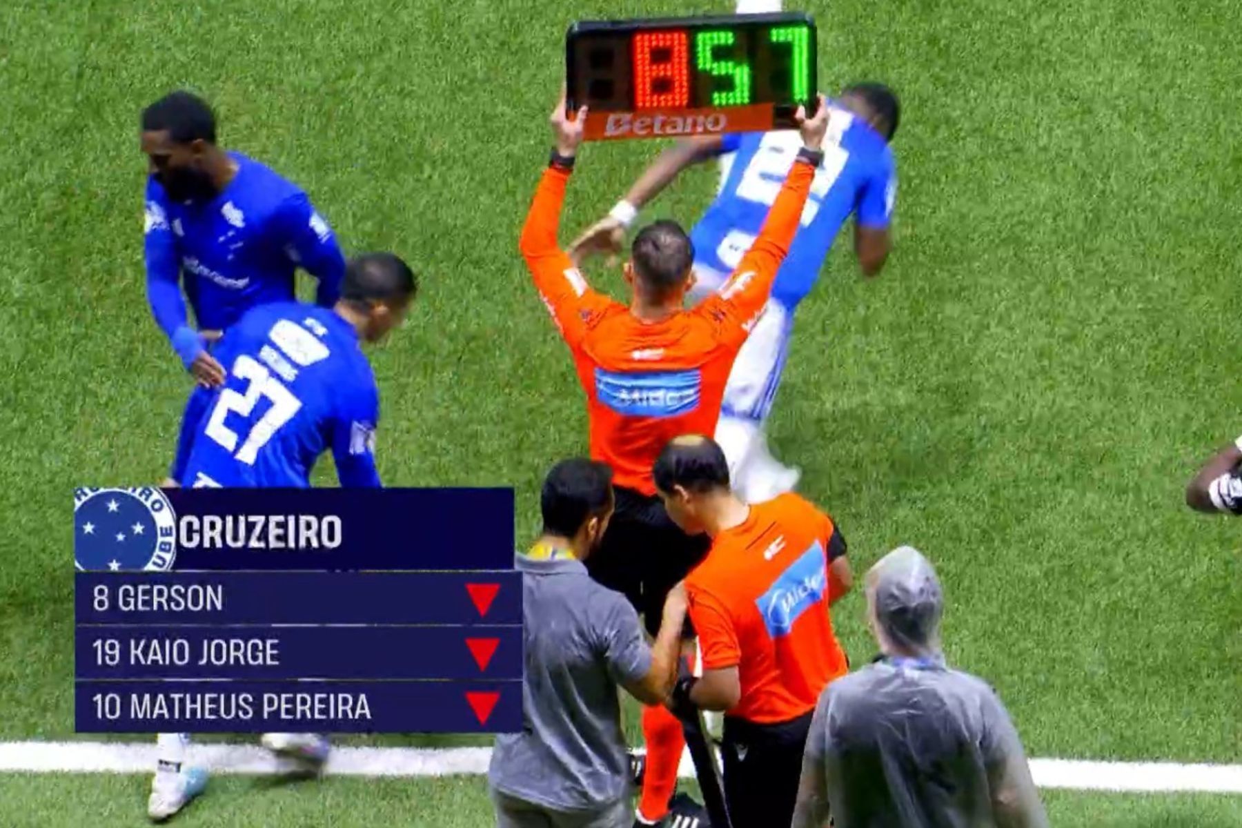 Atlético x Cruzeiro: Artur Jorge saca 'trio de ferro' após expulsão na Arena MRV
