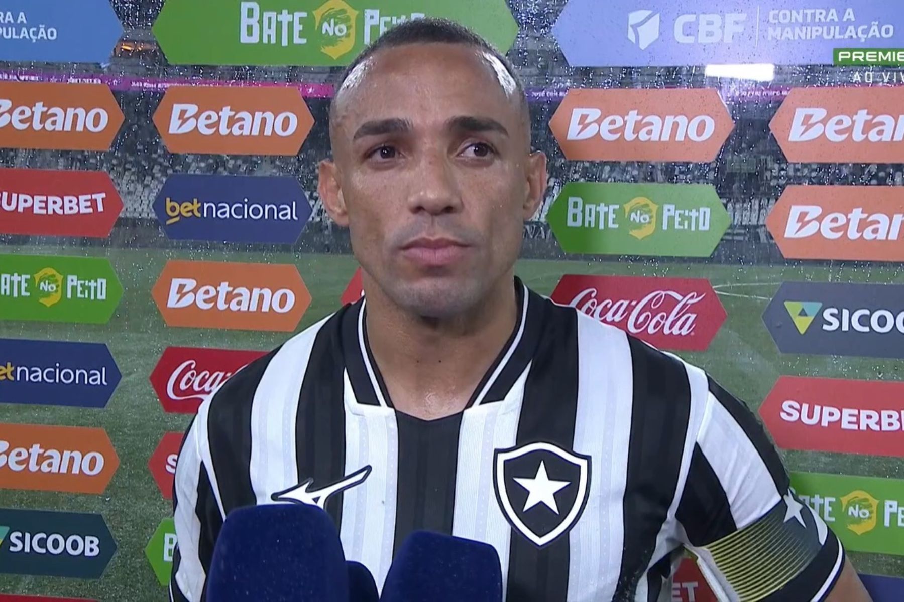 Marçal lamenta empate, mas exalta postura do Botafogo contra o Palmeiras