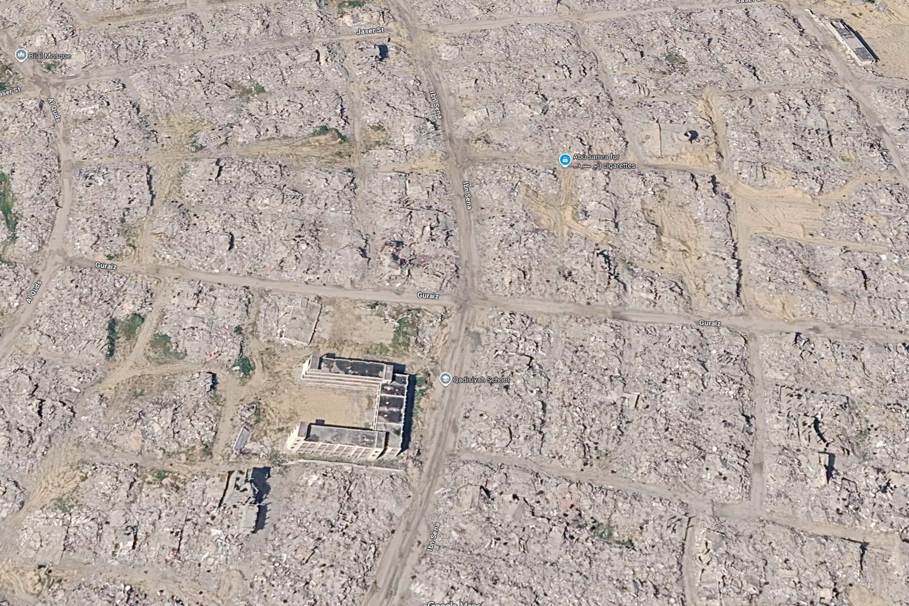 Oriente Médio: imagens de satélite mostram devastação antes e depois da guerra em Gaza