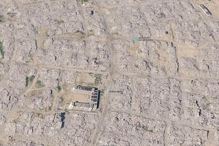 Cidades como Rafah e Khan Younis, na Faixa de Gaza, foram completamente destruídas por Israel