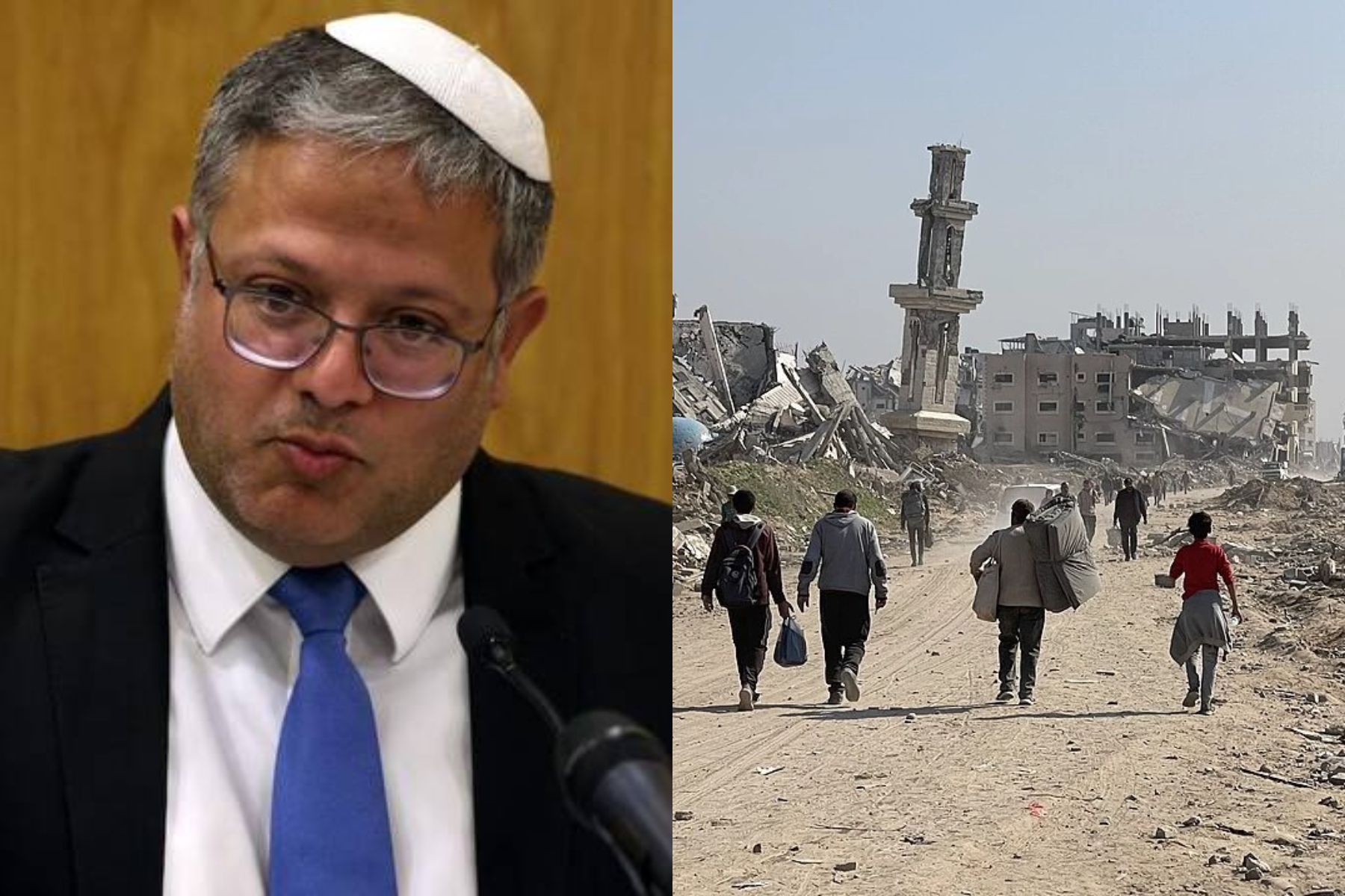 Oriente Médio: ministro de Israel apresenta plano para retirar palestinos de Gaza