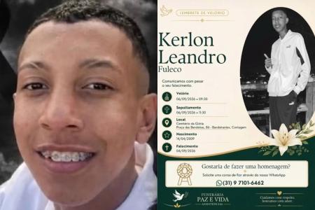 Kerlon Leandro de Oliveira, de 17 anos, morreu afogado na tarde de sexta-feira (4), na Praia do Forte, em Cabo Frio, na Região dos Lagos, no Rio de Janeiro.