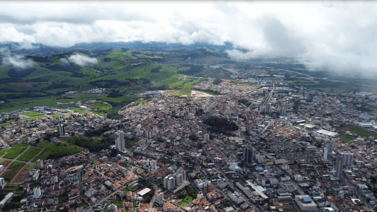 Pouso Alegre vista de cima