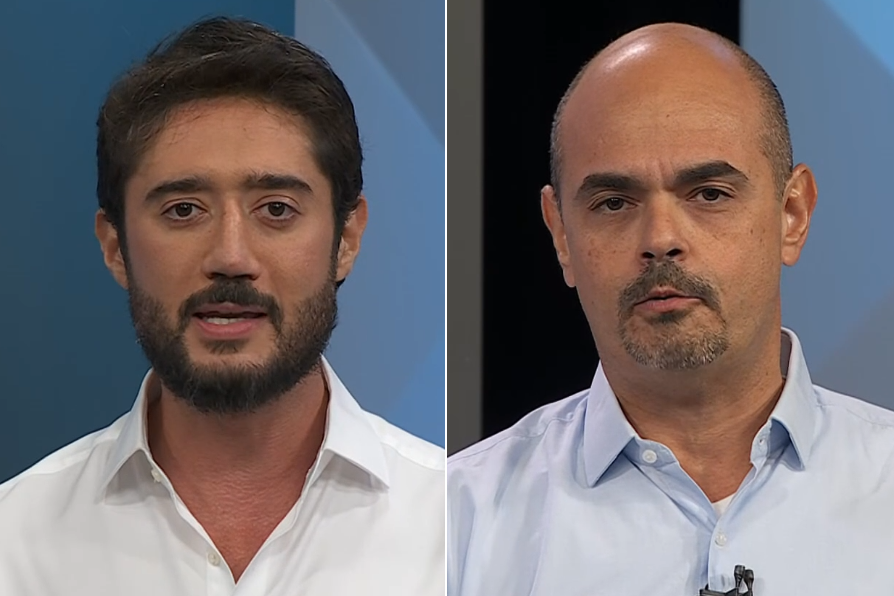 Gabriel e Simões discutem em debate sobre a tragédia na Zona da Mata: 'Não adianta chamar de joia'