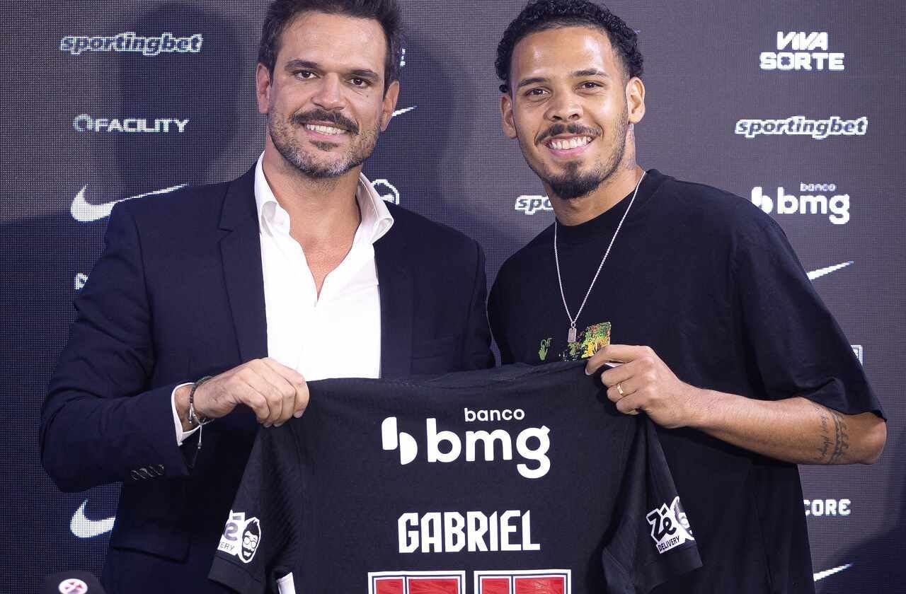 Antes ‘goleador', Gabriel é apresentado no Vasco como opção paa a zaga