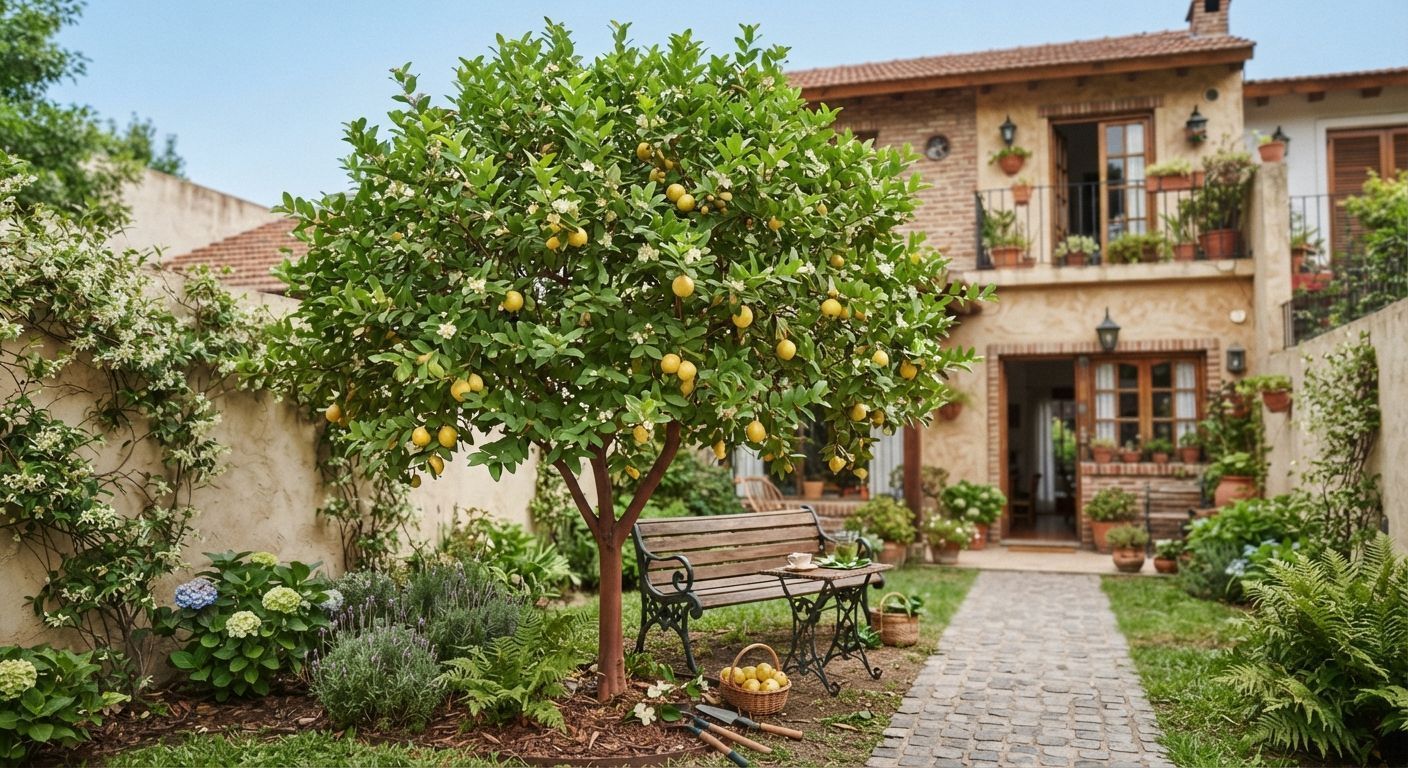 A árvore ideal para sua casa: mantém as folhas o ano todo, produz frutas e flores comestíveis