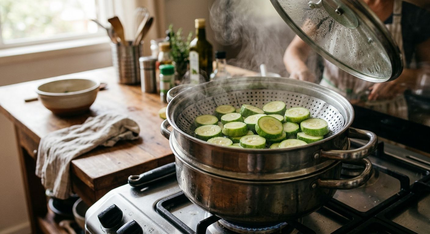 Chef: 'Para deixar a abobrinha mais saborosa, não a frite; em vez disso, cozinhe-a com alho'