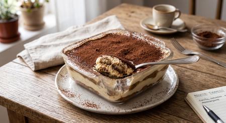 Receita italiana de Tiramisu