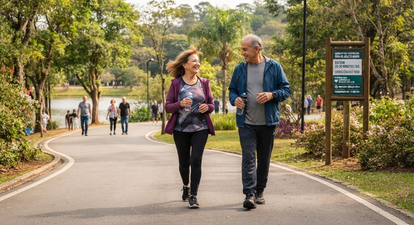 Personal dá dicas para a terceira idade: "caminhar por 20 minutos por dia já traz benefícios"