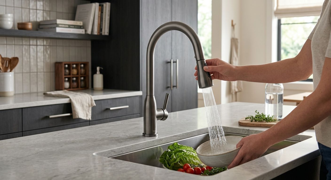As torneiras cromadas ficaram para trás: o novo modelo que está conquistando cozinhas por ser mais bonito e funcional