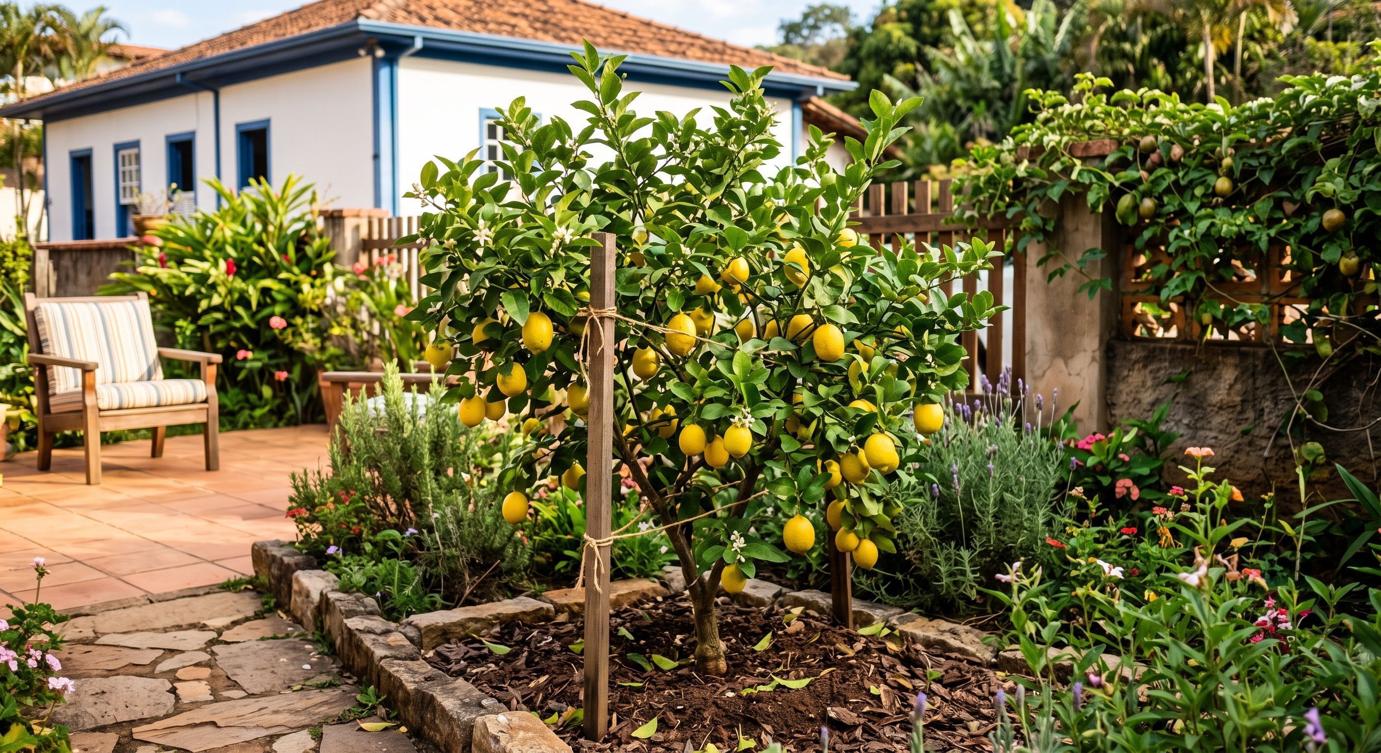 A árvore que produz frutos o ano todo e não levanta raízes em casa