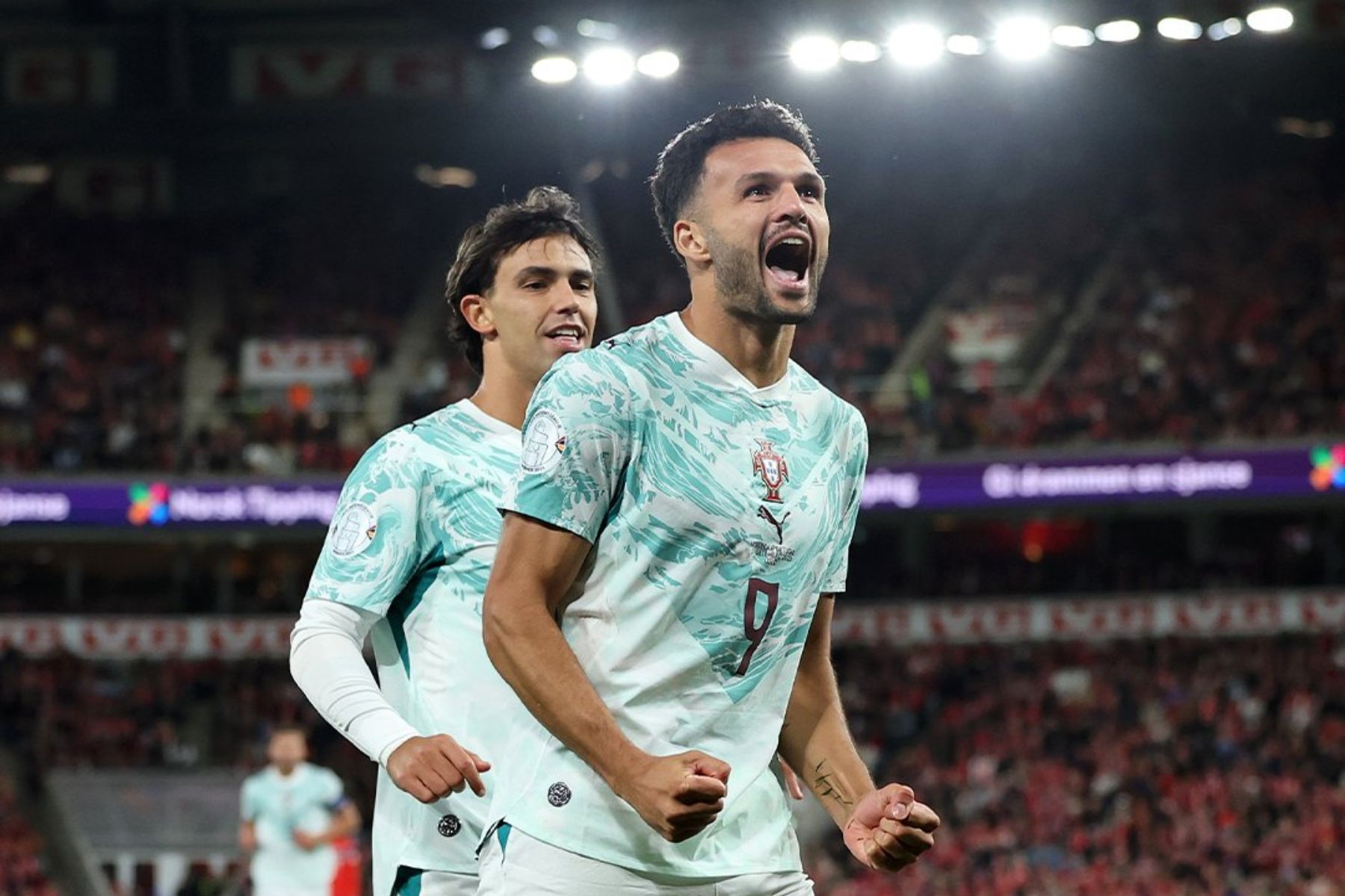 Haaland marca, mas Noruega é superada por Portugal na Nations League