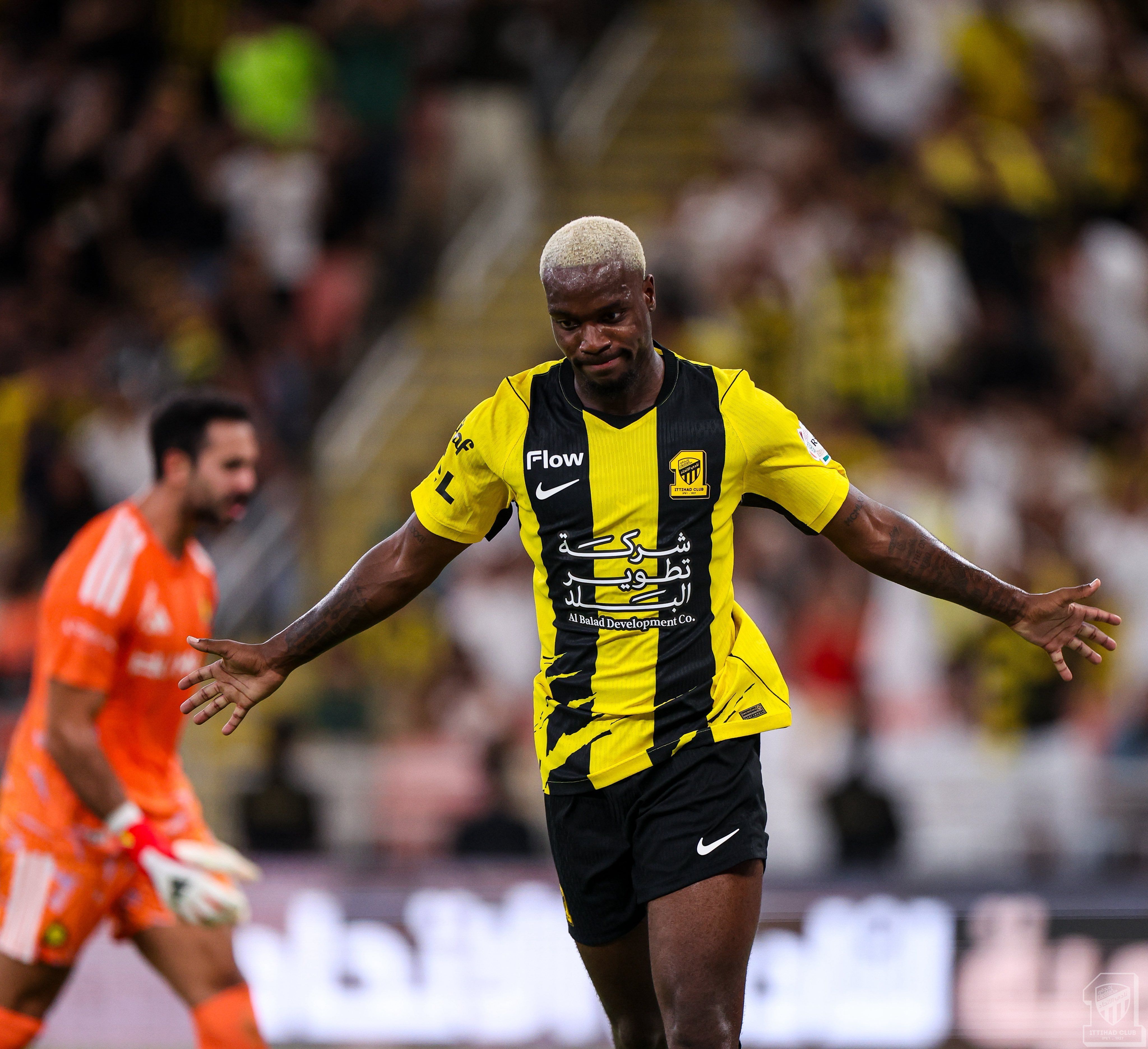 Nigeriano 'rouba cena' de CR7, e Al-Ittihad bate Al-Nassr no Campeonato Saudita