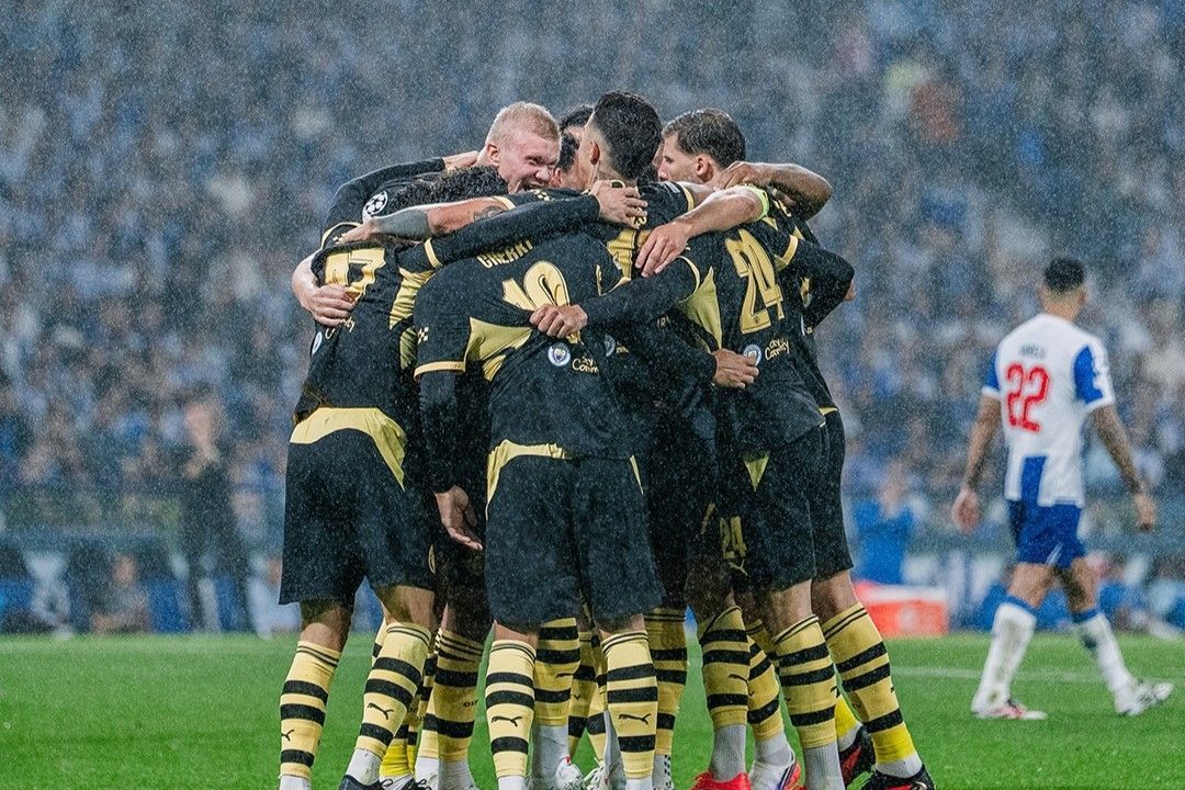 Haaland decide, e Manchester City vence o Porto fora de casa na estreia da Champions