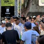 'Hulk Run' reúne ídolo do Atlético e milhares de pessoas na Pampulha, em Belo Horizonte