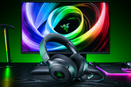Razer Kraken V4 X Sensa HD Haptics Edition • Divulgação/Rzer