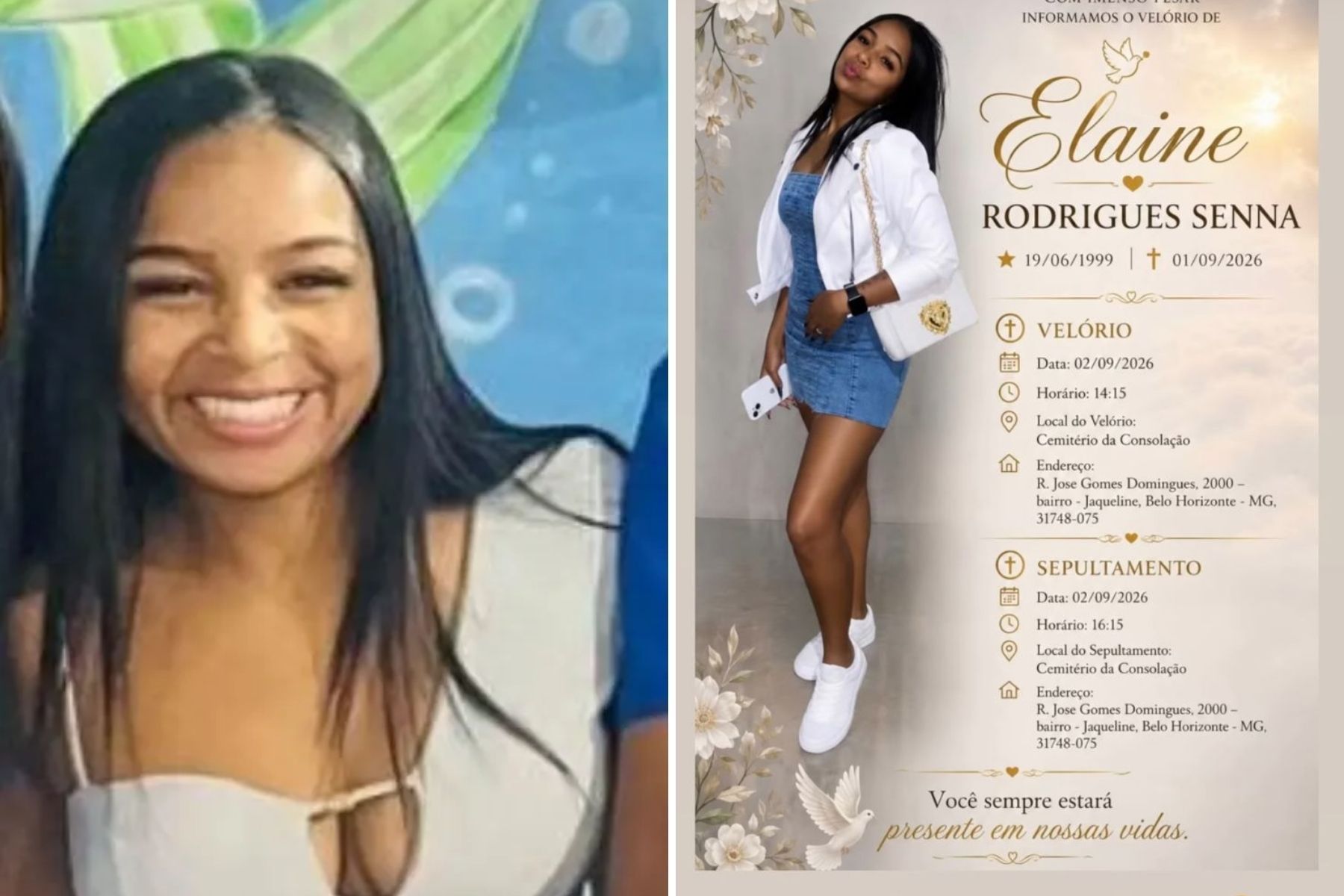 Mulher morta a tiros em salão de beleza será sepultada nesta quarta (2)