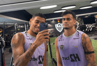 Dupla do Atlético abdica de folga na Data Fifa e segue recuperação na Cidade do Galo