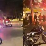 Vídeo: motociclista morre após bater em outra moto na Av. José Cândido da Silveira, em BH