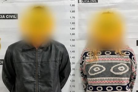 CASAL PRESO EXTORSAO IDOSO SANTA CATARINA