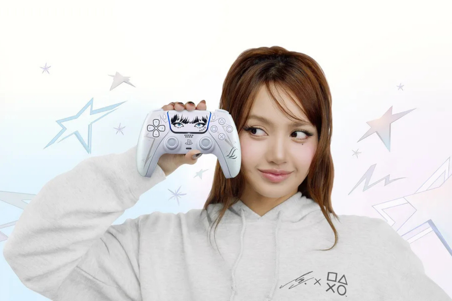 PlayStation anuncia controle DualSense em parceria com Lisa, do BLACKPINK