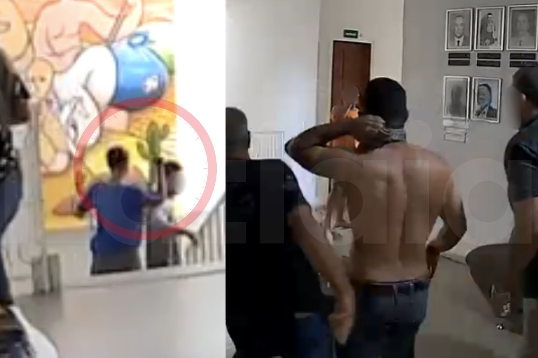 Vídeo: mulher dá facada em ex dentro de prefeitura no interior de MG