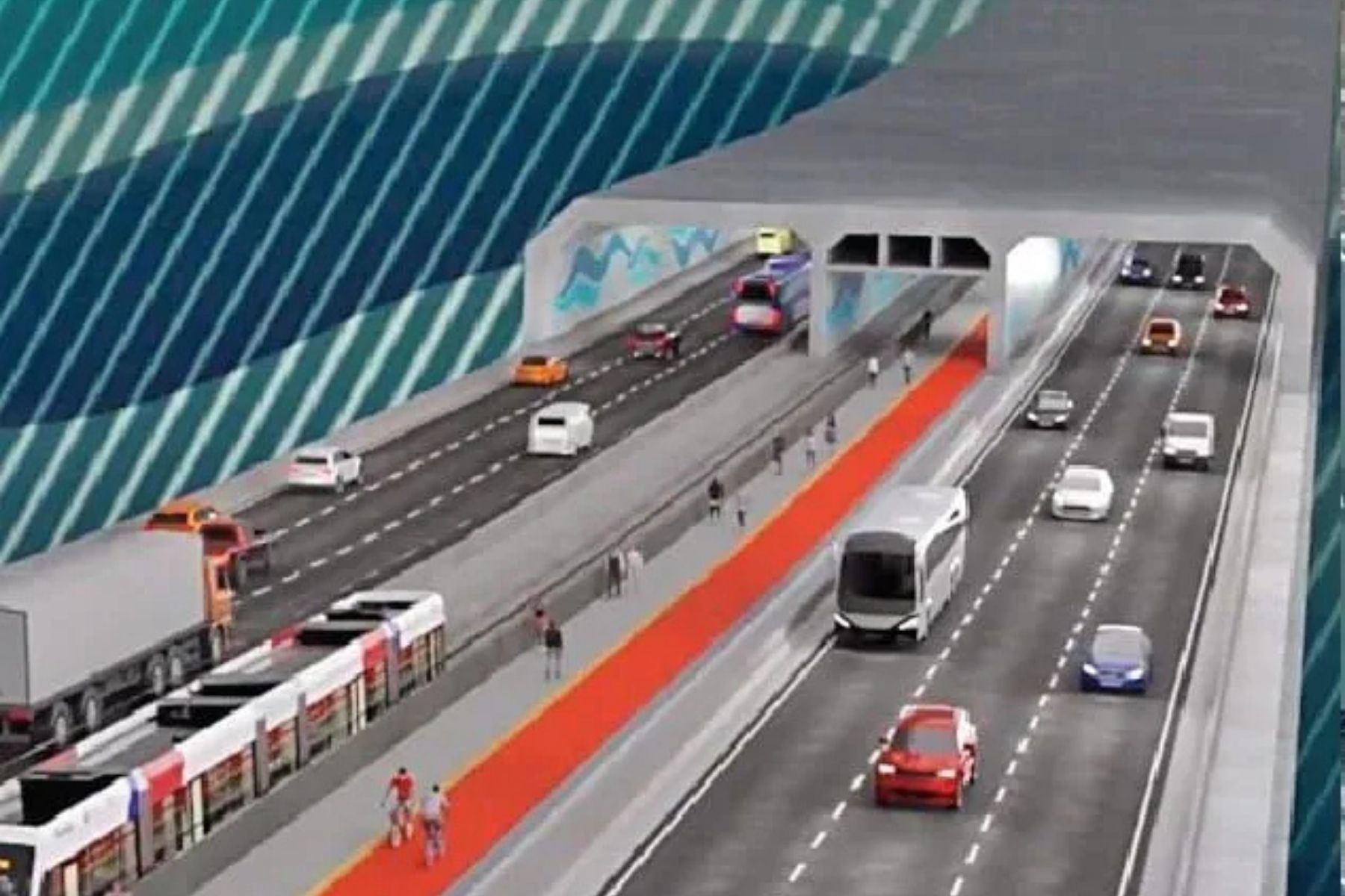 Túnel imerso debaixo do mar vai reduzir viagem de 1 hora para 5 minutos no Brasil
