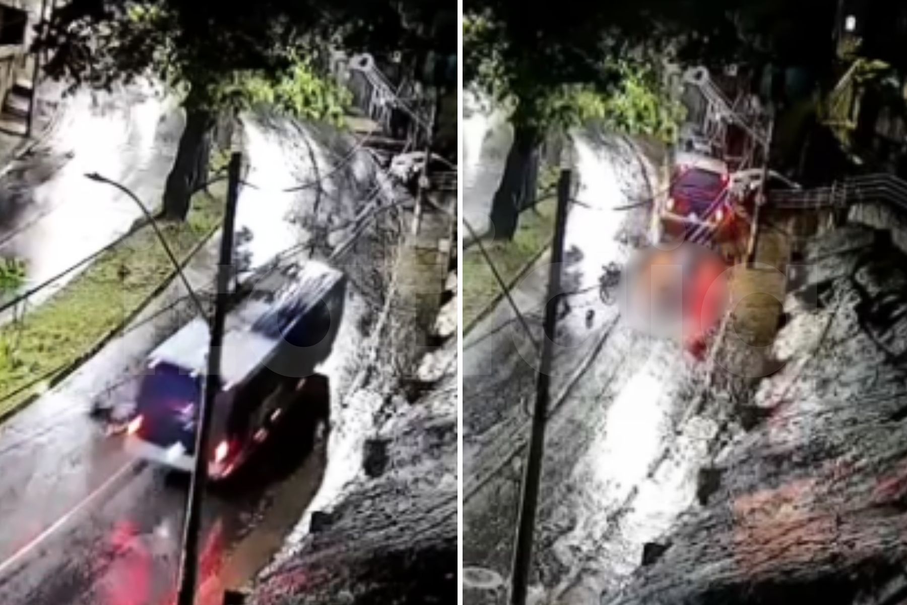 Vídeo: jovem cai da garupa de moto e é atropelado por ônibus em BH
