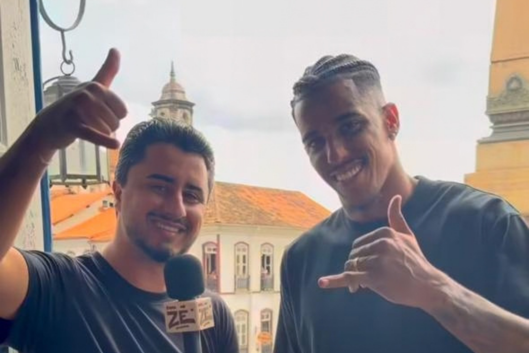 Herói do Atlético na Copa Sul-Americana aproveita folga e visita Ouro Preto