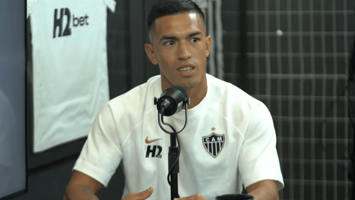 Cuello surpreende com história antes do Atlético: 'Andei da Argentina até o Brasil a pé'