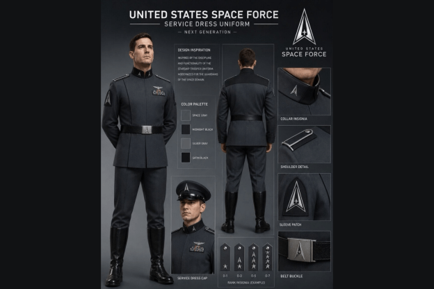 Donald Trump divulga o suposto novo uniforme espacial dos EUA, comparado com farda nazista