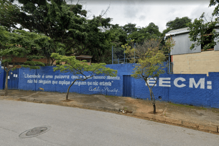 A Escola Estadual Cecília Meireles está entre as unidades que suspenderam as aulas nesta terça-feira (1º)