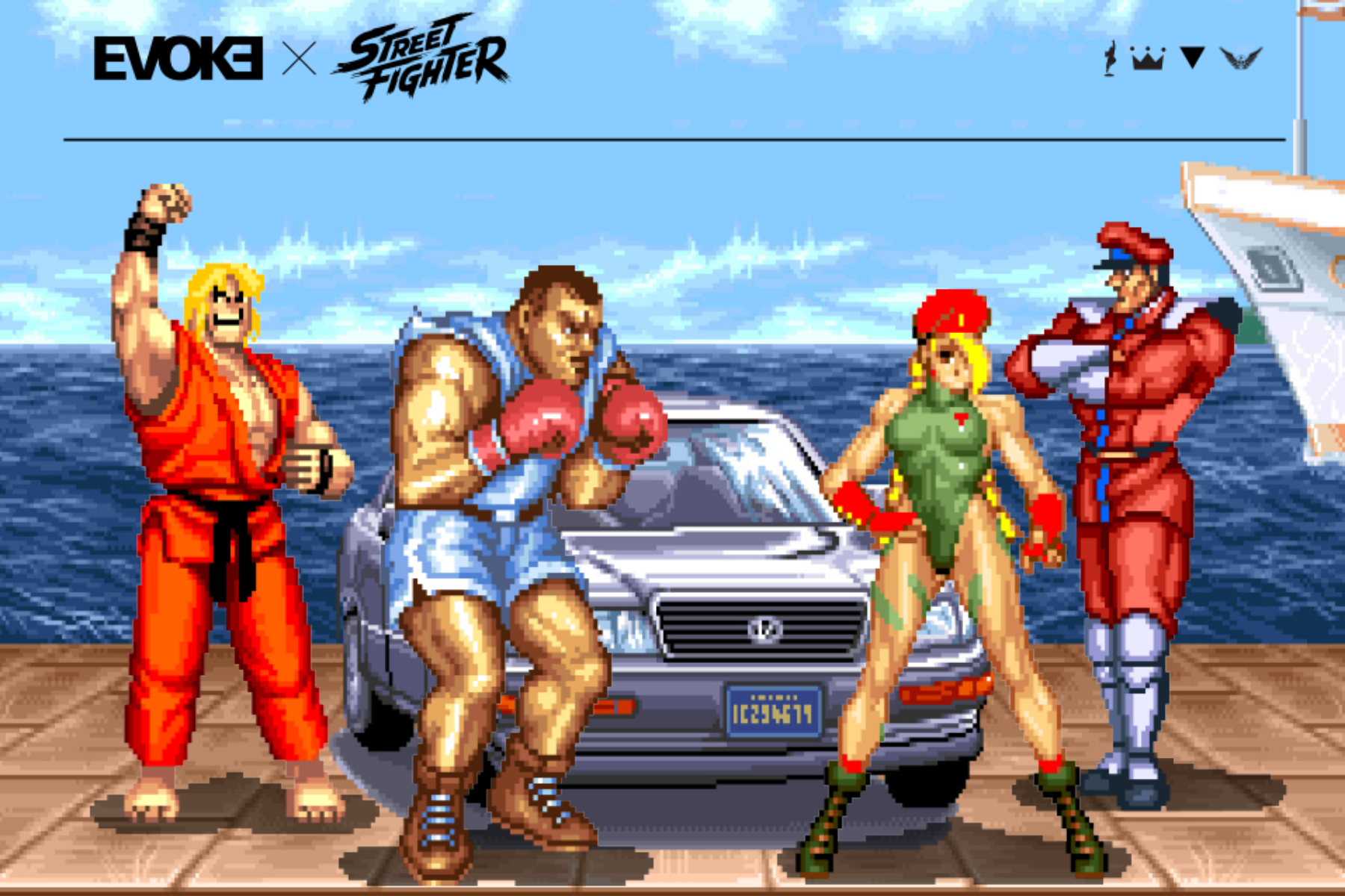 Marca brasileira, EVOKE lança coleção limitada de óculos em parceria com Street Fighter