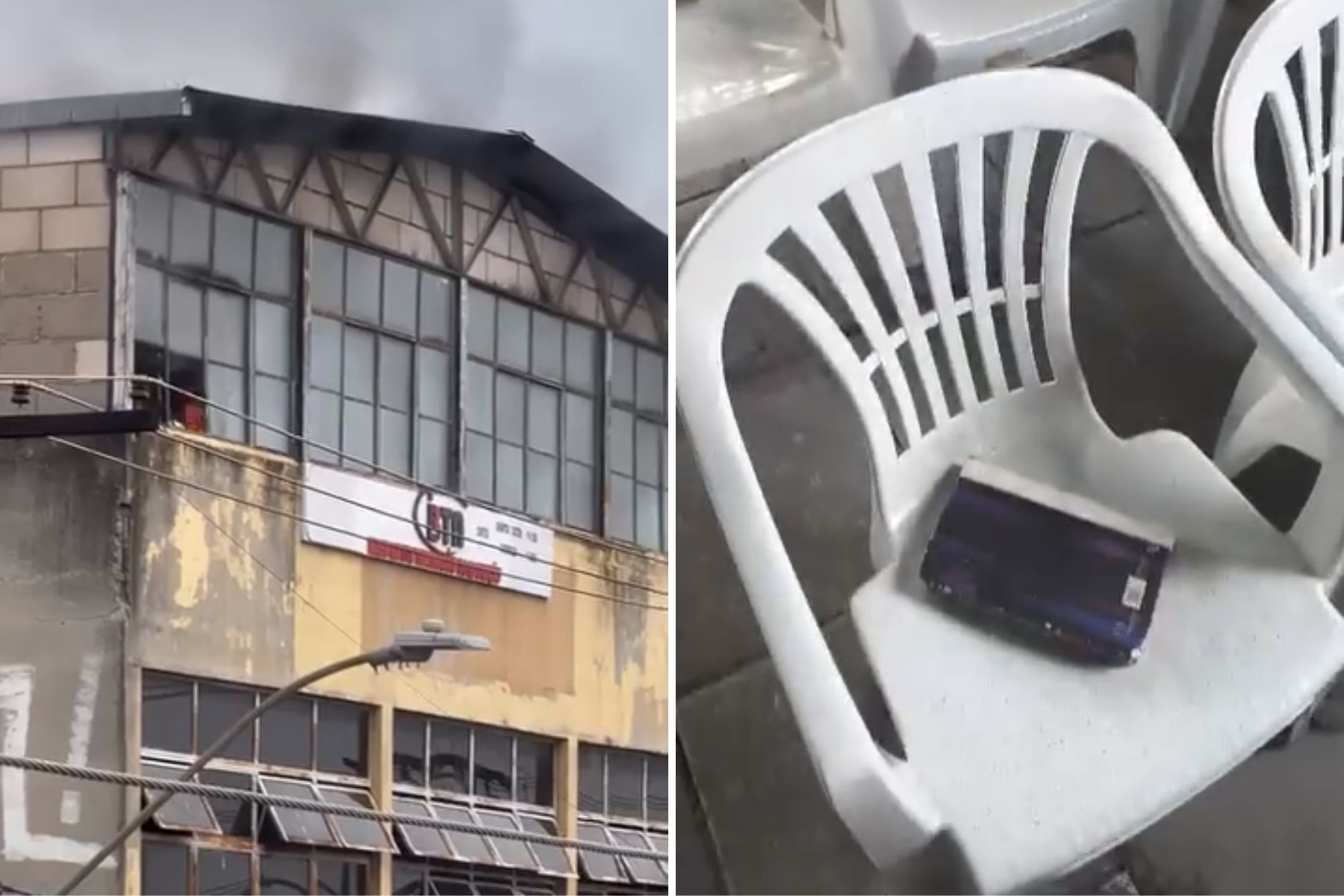 Incêndio atinge igreja no Barreiro, em BH, e bíblia fica intacta; veja vídeo