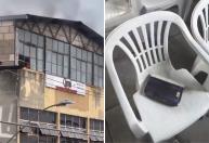 Incêndio atinge igreja no Barreiro, em BH, e bíblia fica intacta; veja vídeo
