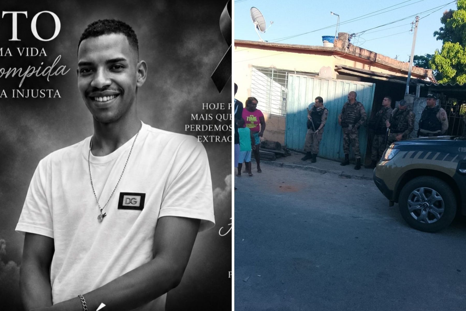 Jovem é morto por engano durante operação da PM em Minas, denunciam familiares