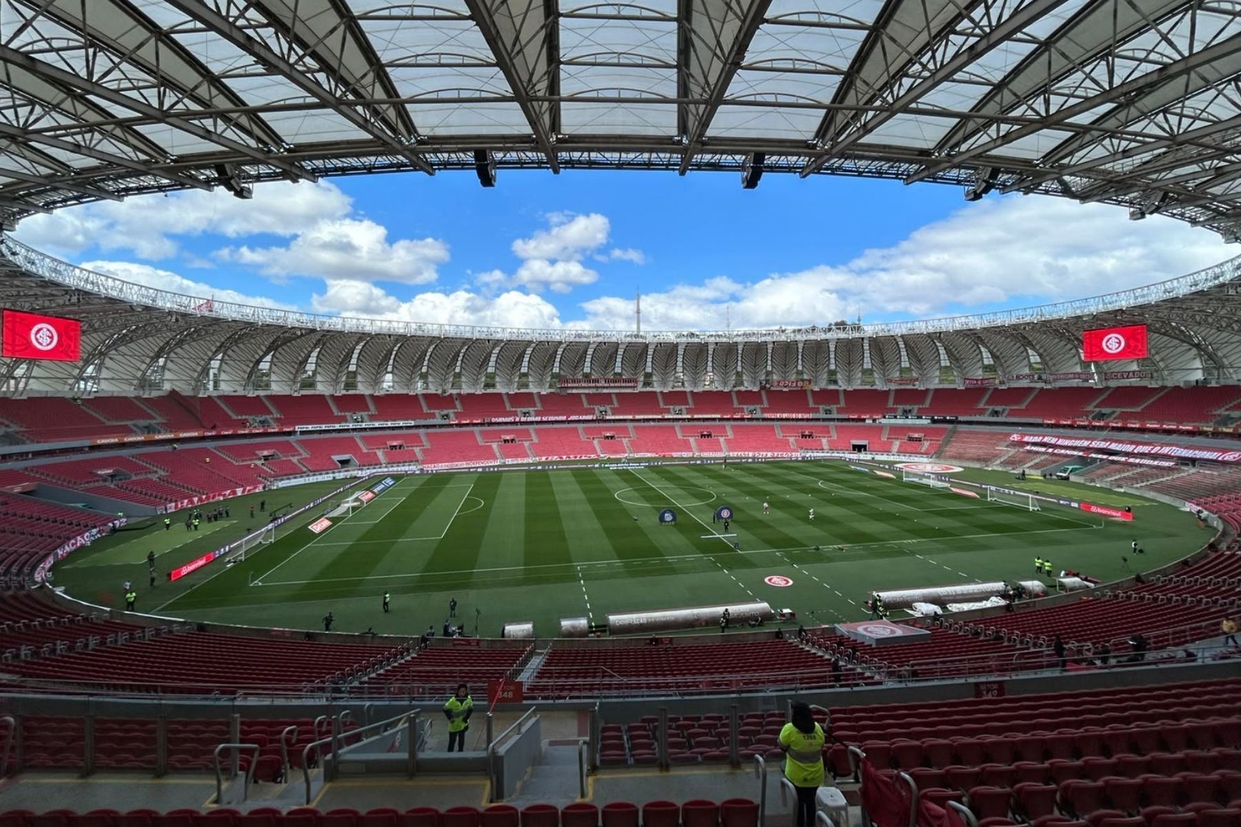 Escalação do Internacional tem novidades contra o Santos pelo Brasileiro