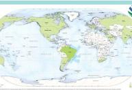 Independência do Brasil: IBGE disponibiliza novos mapas-múndi em comemoração