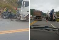 Duas pessoas morrem em batida na BR-381, em Minas Gerais