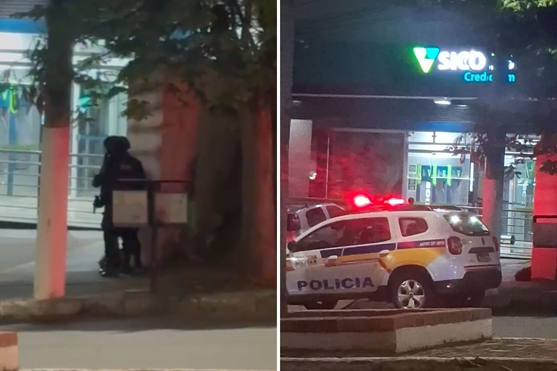 Agência bancária sofre arrombamento na Grande BH; ninguém foi preso