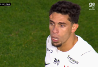 Libertadores: zagueiro do Corinthians fica com ‘galo’ na cabeça após disputa e reage