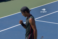 Fenômeno brasileiro, Guto Miguel vai à final do US Open Juvenil sob olhares de Ronaldo