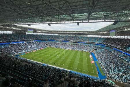 Arena do Grêmio, em Porto Alegre, durante o duelo com o Vasco • Nikolas Mondadori/Itatiaia