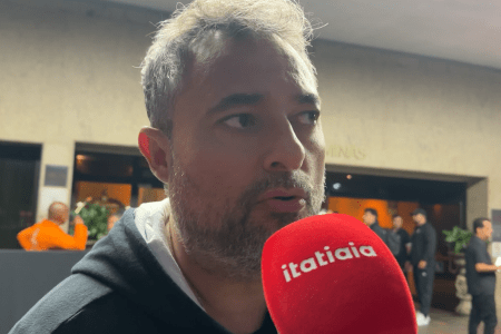 Alexandre Mattos, executivo de futebol do Santos