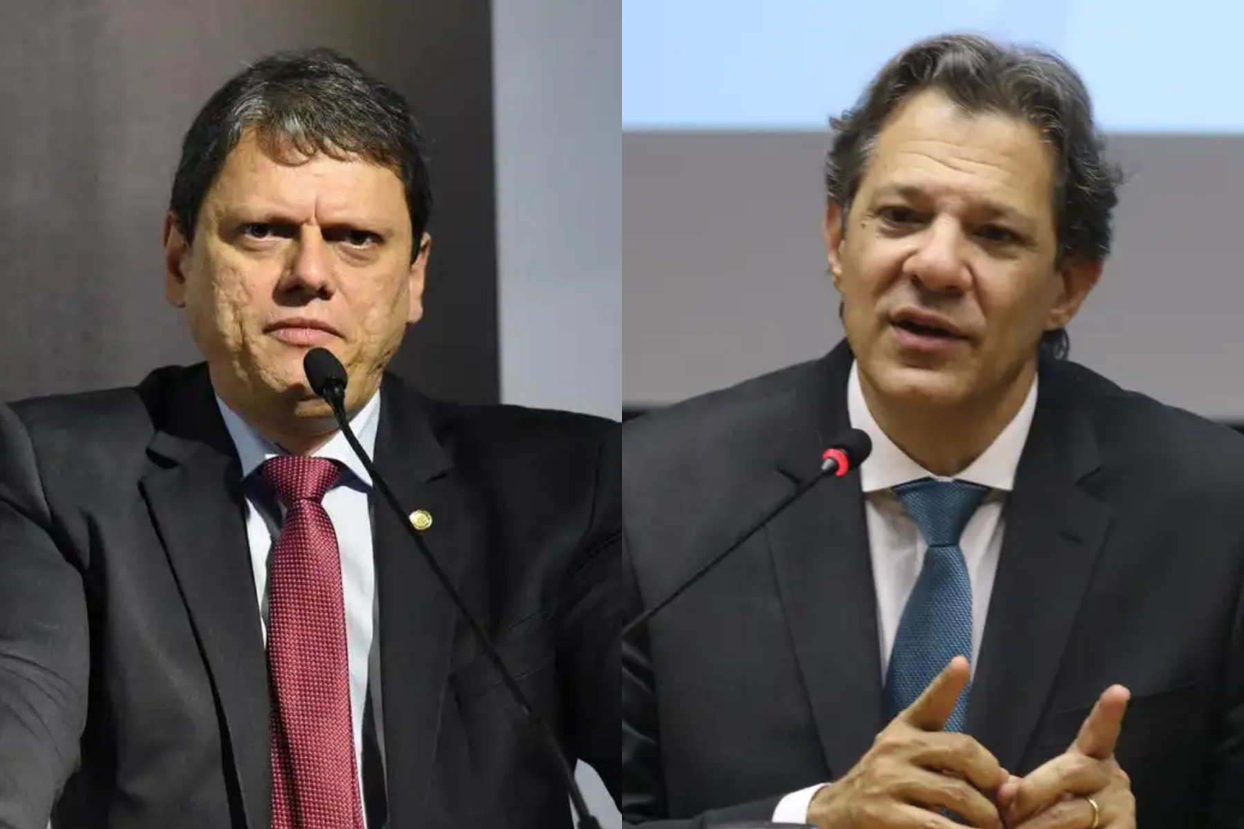 Quaest: Tarcísio tem 44% e Haddad, 24% na disputa pelo governo de São Paulo