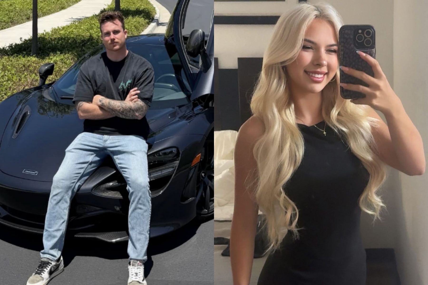 Influenciador e modelo morrem após carro de luxo explodir em batida nos EUA; veja vídeo